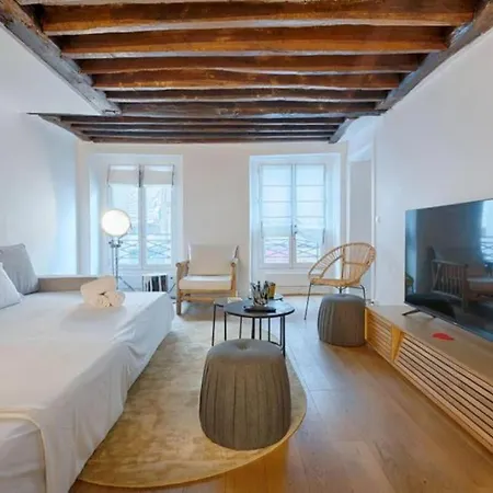 Marais Place Des Vosges Lovely 4p 1br Apartment